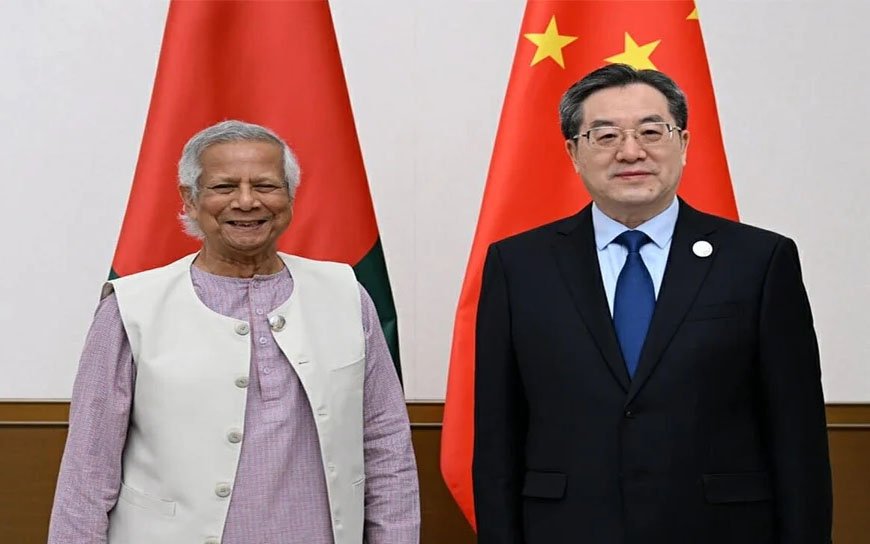 ঝুঝিয়াংয়ের সঙ্গে প্রধান উপদেষ্টার বৈঠক
